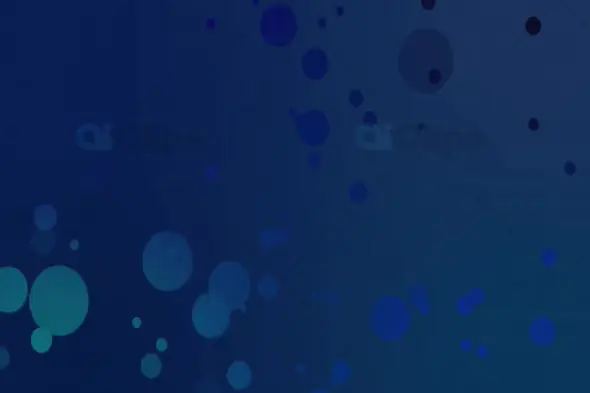 Elegant Blue Bokeh Background for Motion Graphics