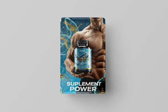 Bodybuilding Supplement Poster Design