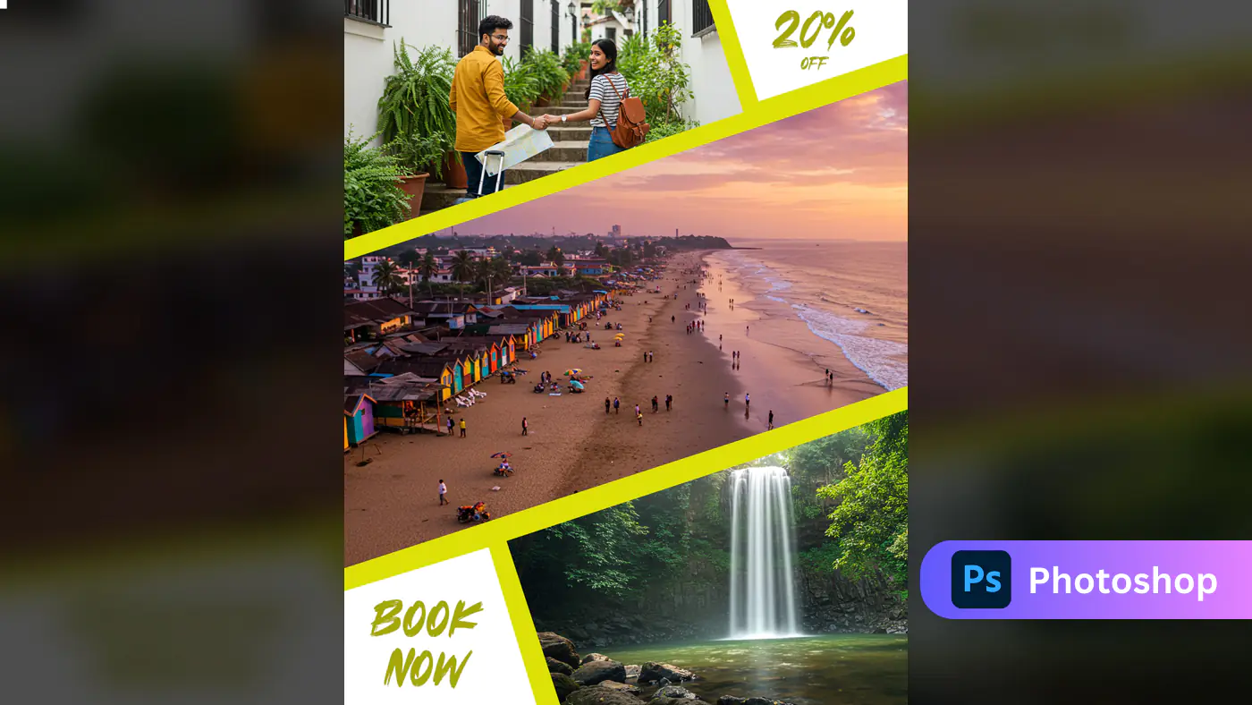 Travel Discount Promotion Template