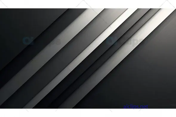 Elegant Geometric Overlap on Dark Gradient