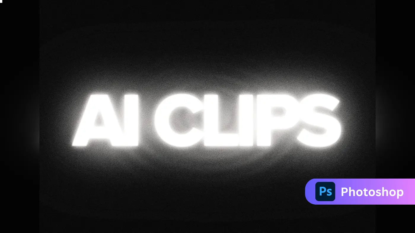 Light Burst Intense Glow Text Effect