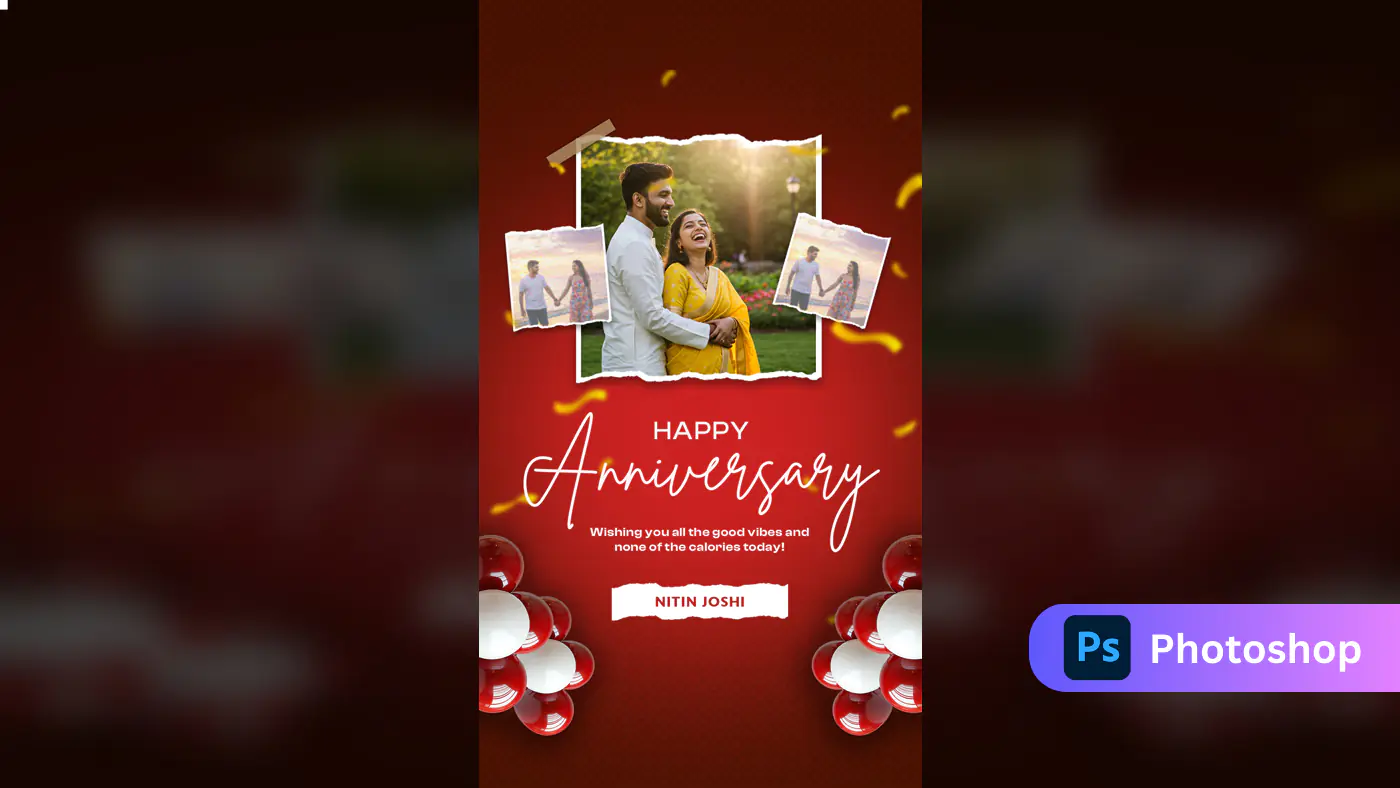 Customizable Anniversary Greeting Template