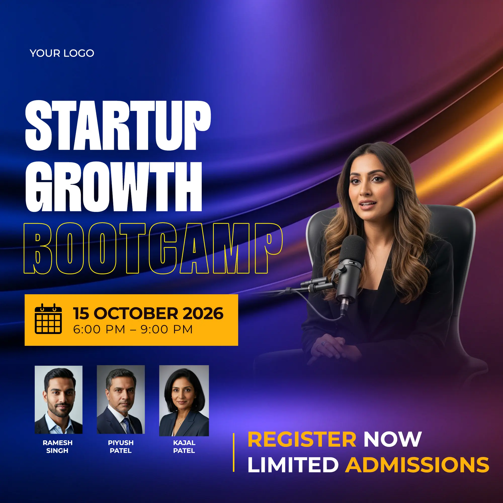 Corporate Event & Webinar Promotion Template