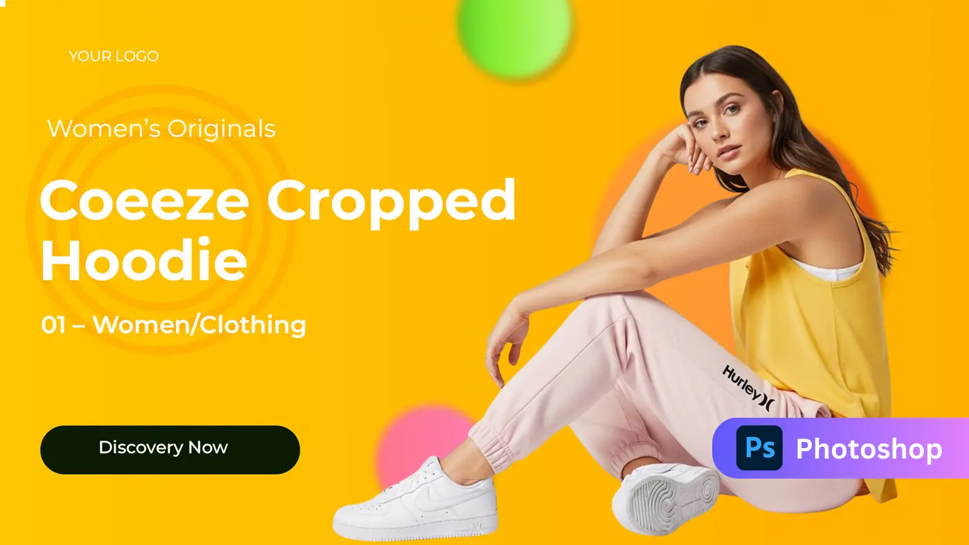 Vibrant Streetwear E-commerce Banner
