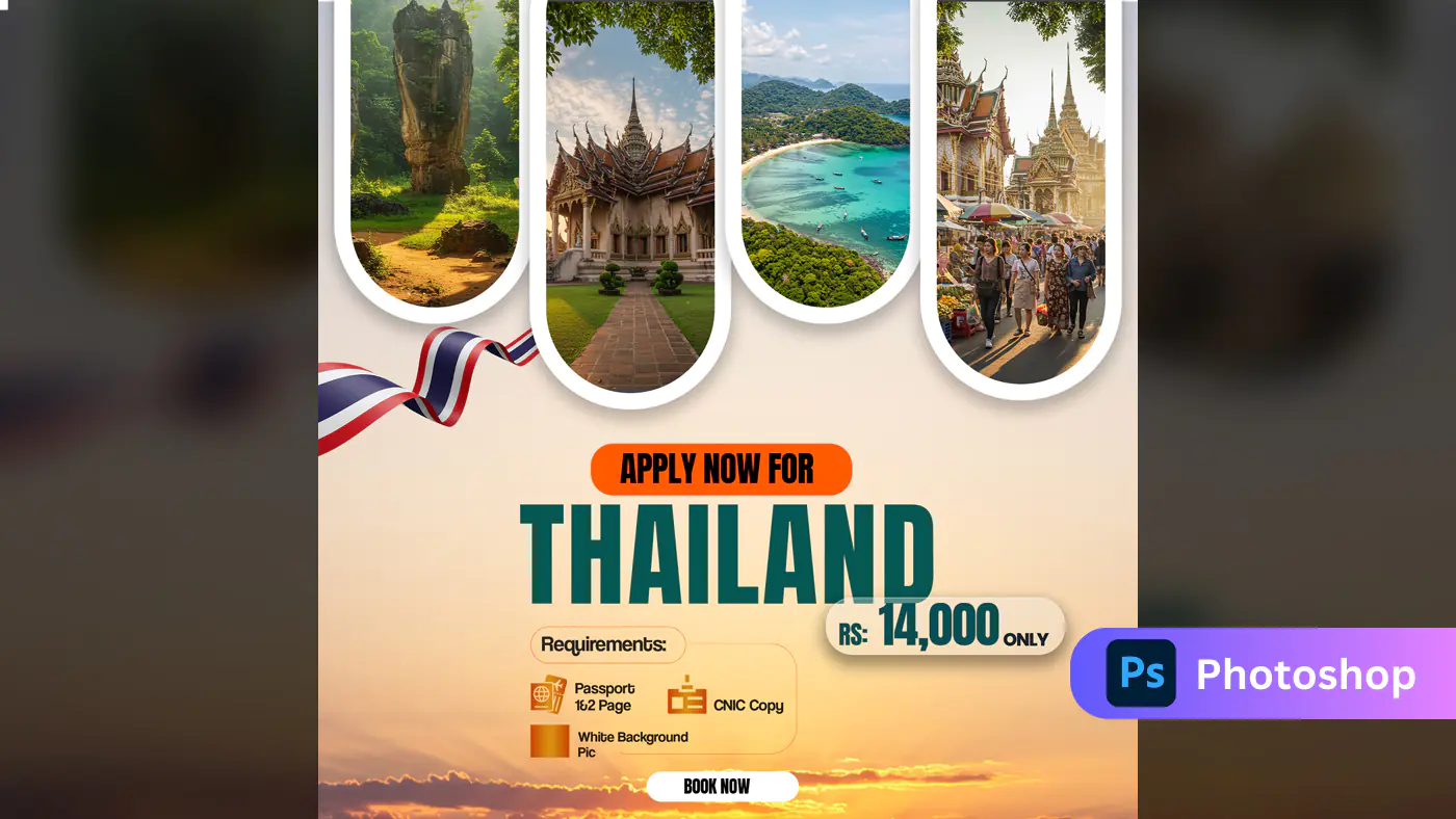 Thailand Travel Promotion Template