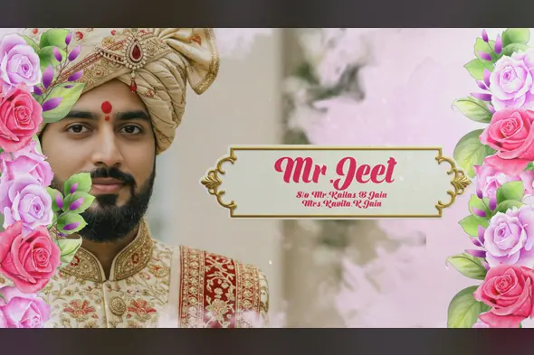 Elegant Wedding Title Template