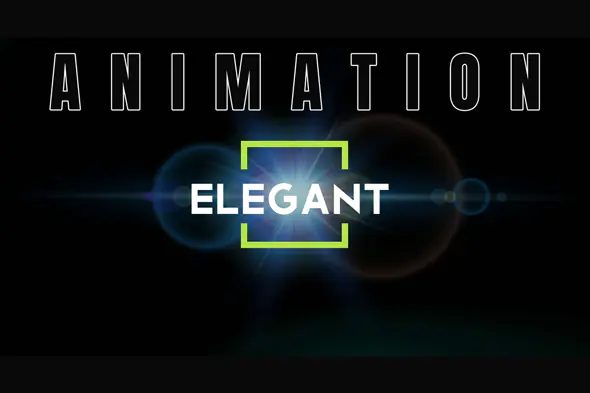Sleek Typography Animation Intro