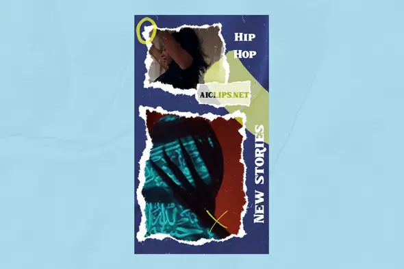 Urban Collage Hip Hop Stories Pack