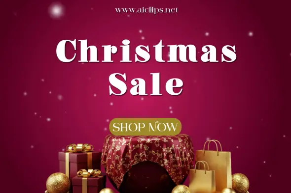 Christmas Sale Promo Video Template