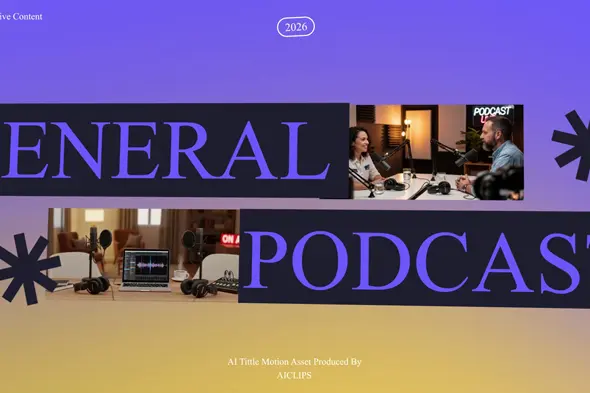 Modern Podcast Show Opener