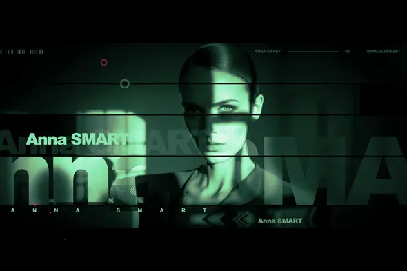 Dynamic Split Typography Promo