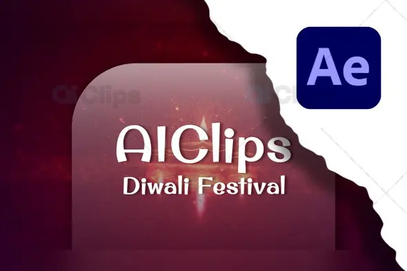 Diwali Festival Greetings Template Pack for After Effects