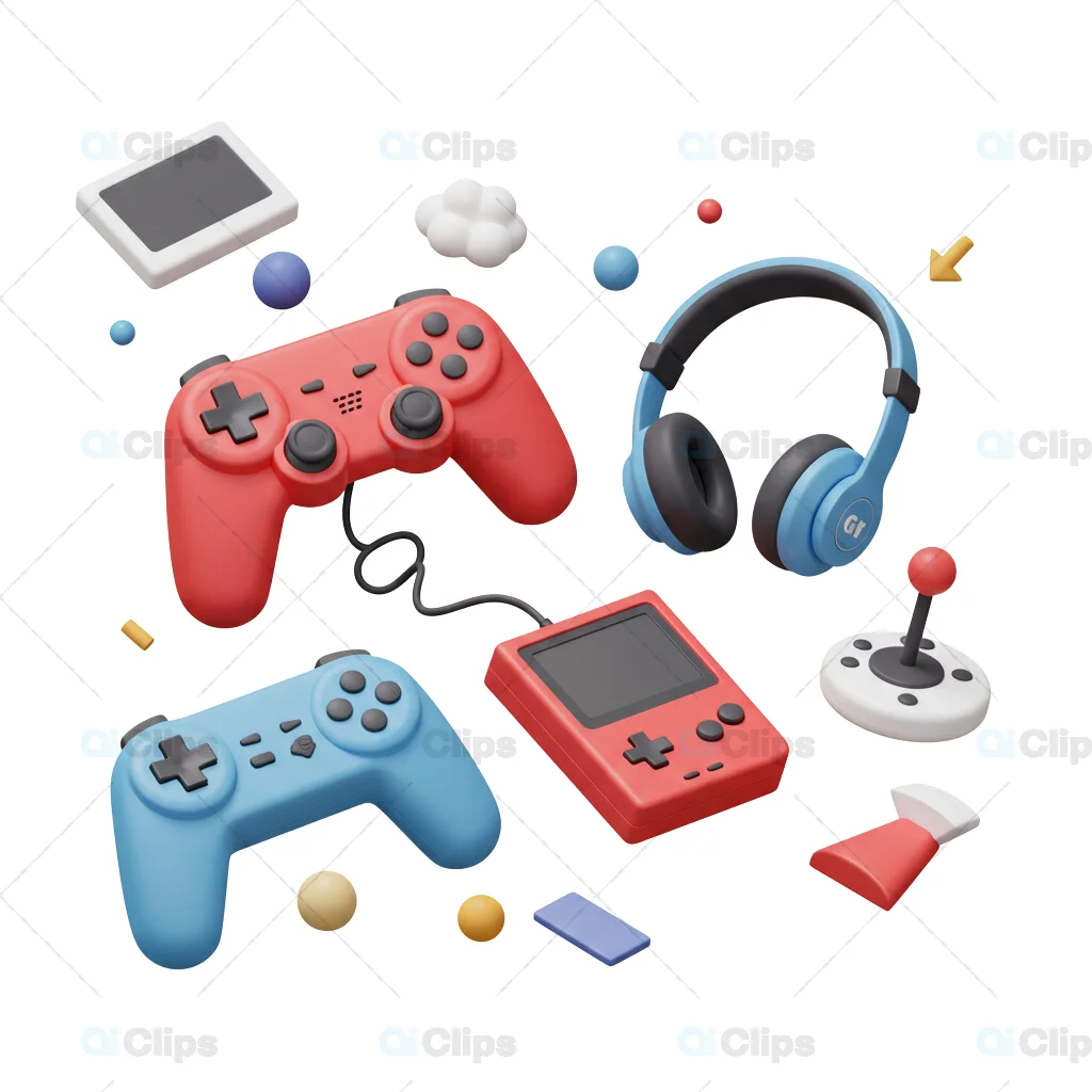 3D Gaming Accessories Set