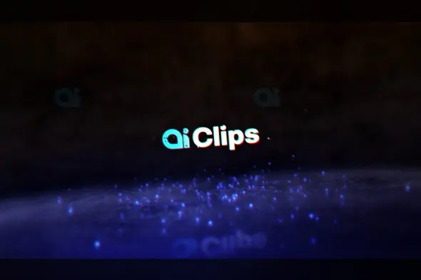 Elegant 3D Logo Reveal with Particle Effects