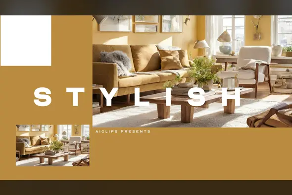 Elegant Interior Design Showcase Template