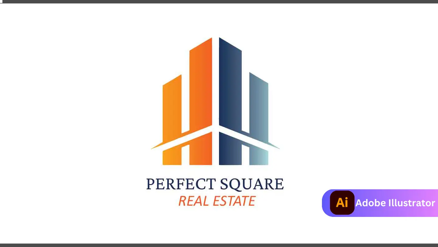 Modern Abstract Real Estate Building Logo Design