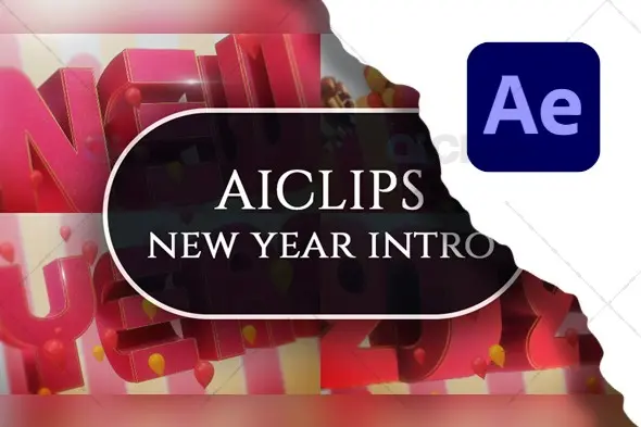 Bold New Year Intro Template