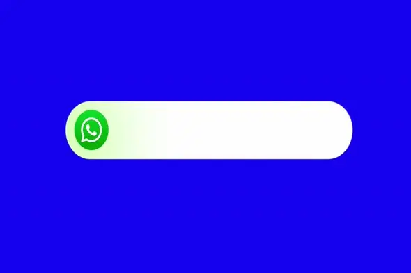 WhatsApp Lower Third Animated lower thirds on Blue Background
