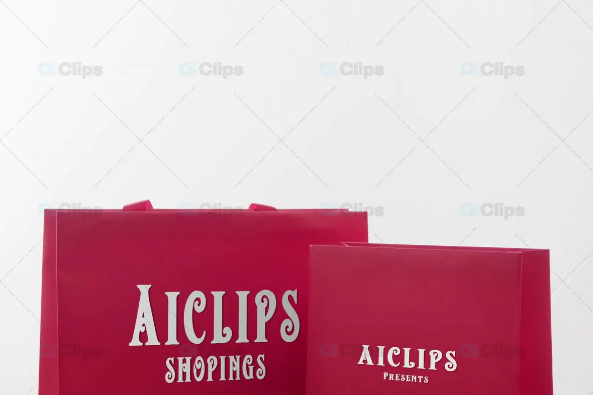 Shopping Bag Branding Mockup Template