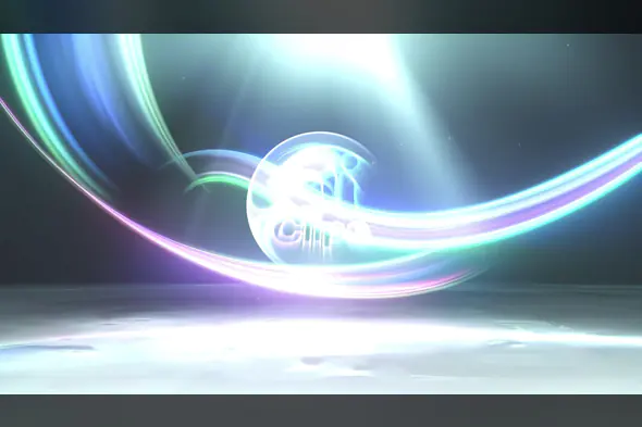 Elegant Light Streak Logo Reveal Template for After Effects – Glowing Intro Animation
