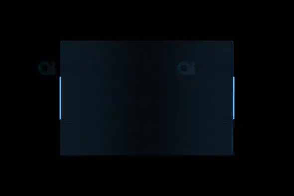 Futuristic Digital Hologram Overlay Animation