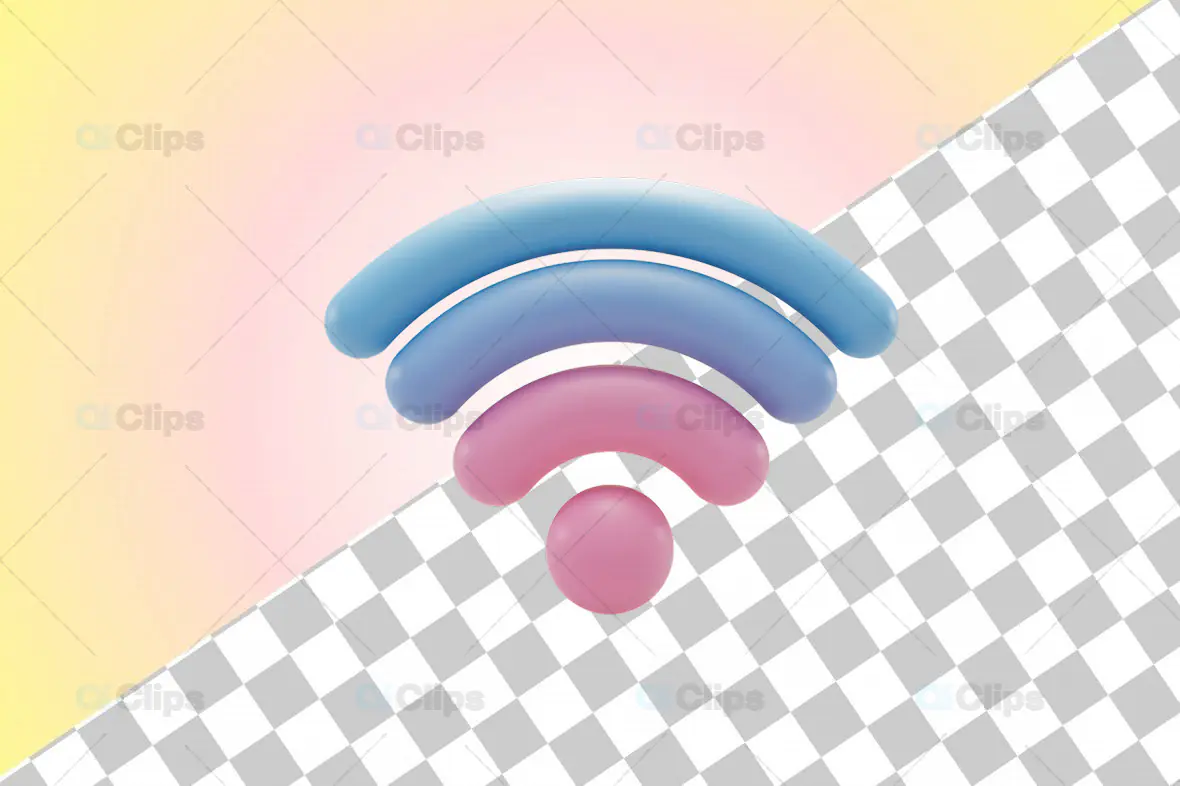 Gradient Wi-Fi Icon