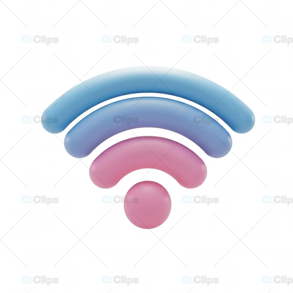 Gradient Wi-Fi Icon