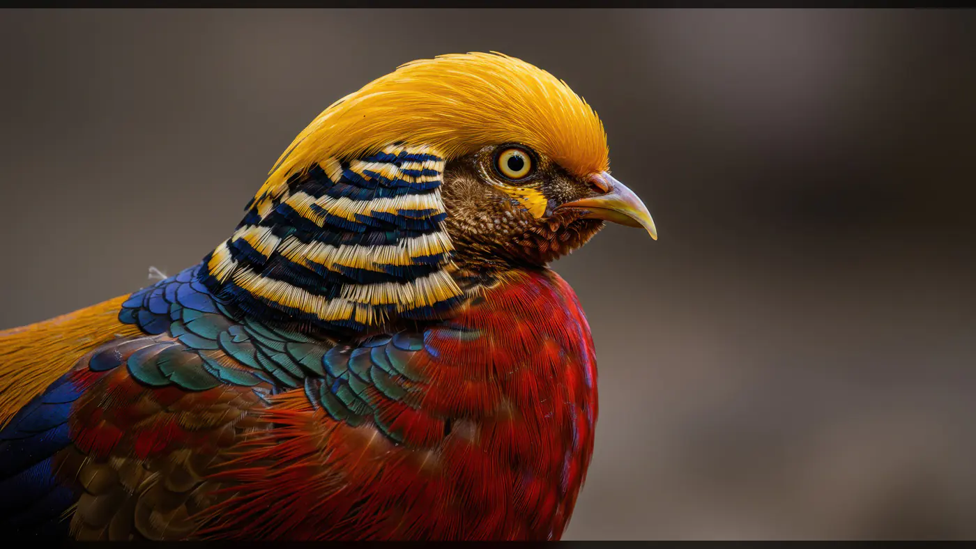 Golden Pheasant: Stunning Close-Up of Nature’s Jewel