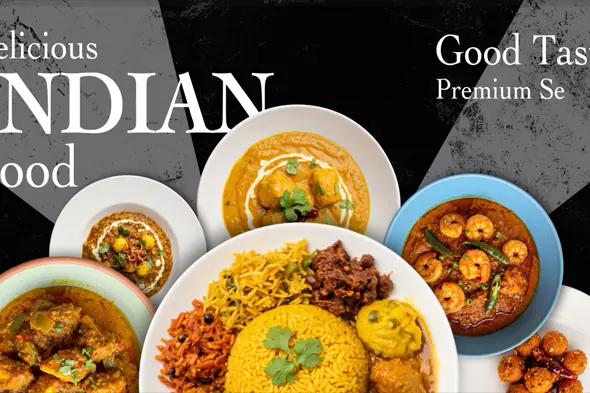 Mouthwatering Indian Cuisine Promo Template
