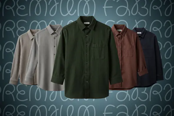 Stylish Casual Shirts Showcase Template