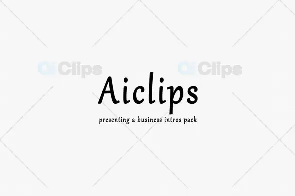Animated Business intros packs