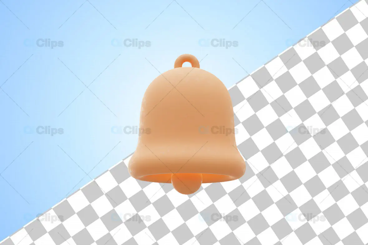 3D Notification Bell Icon