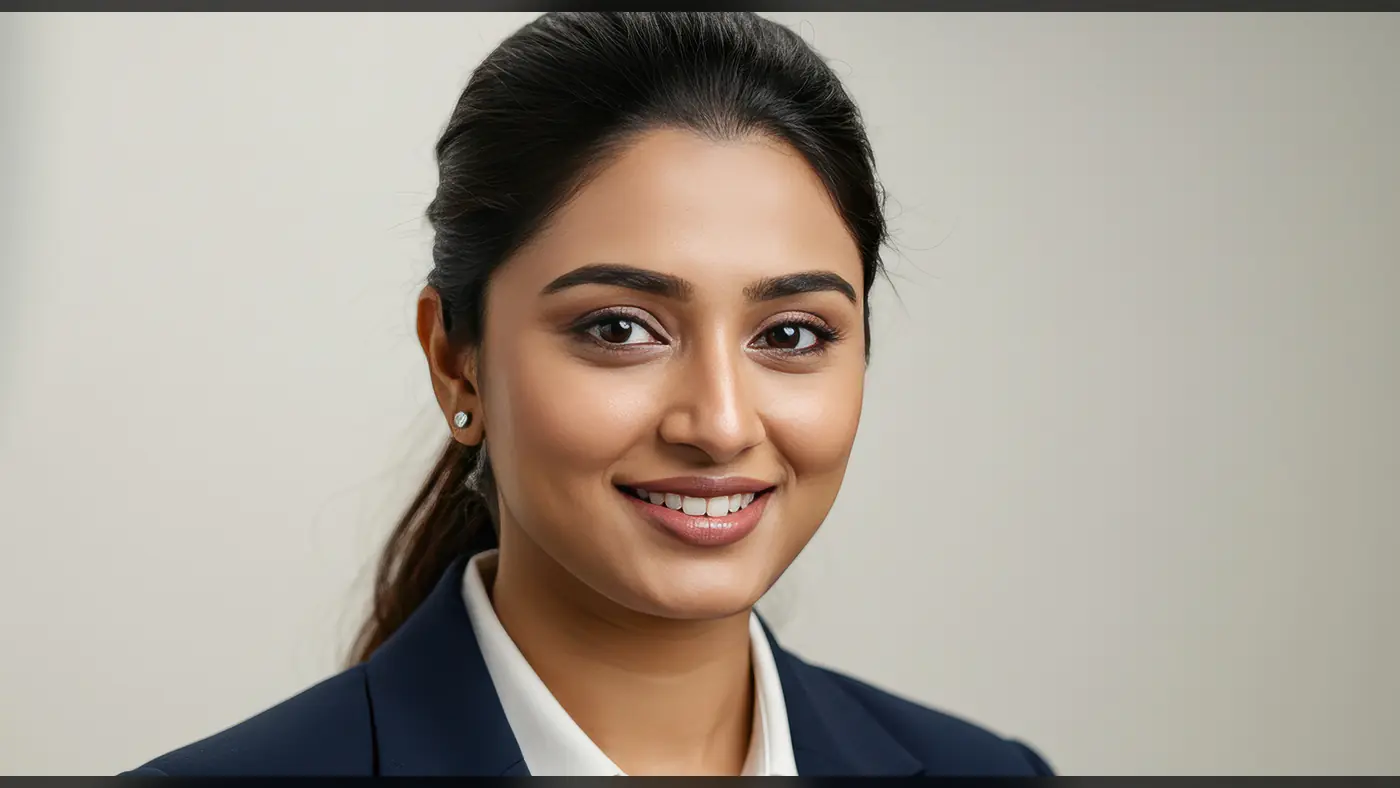 Confident Young Indian Businesswoman Portrait