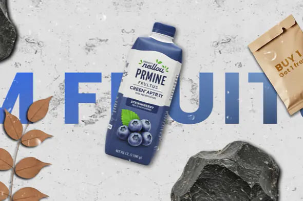 Dynamic Fruit Juice Product Showcase