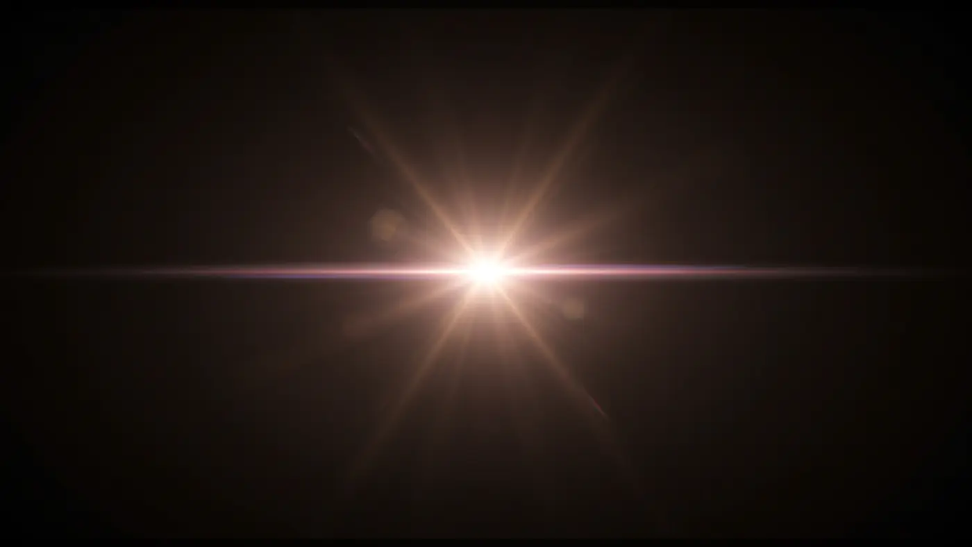 Dust Particle Texture with Spotlight Rays for Cinematic Overlays