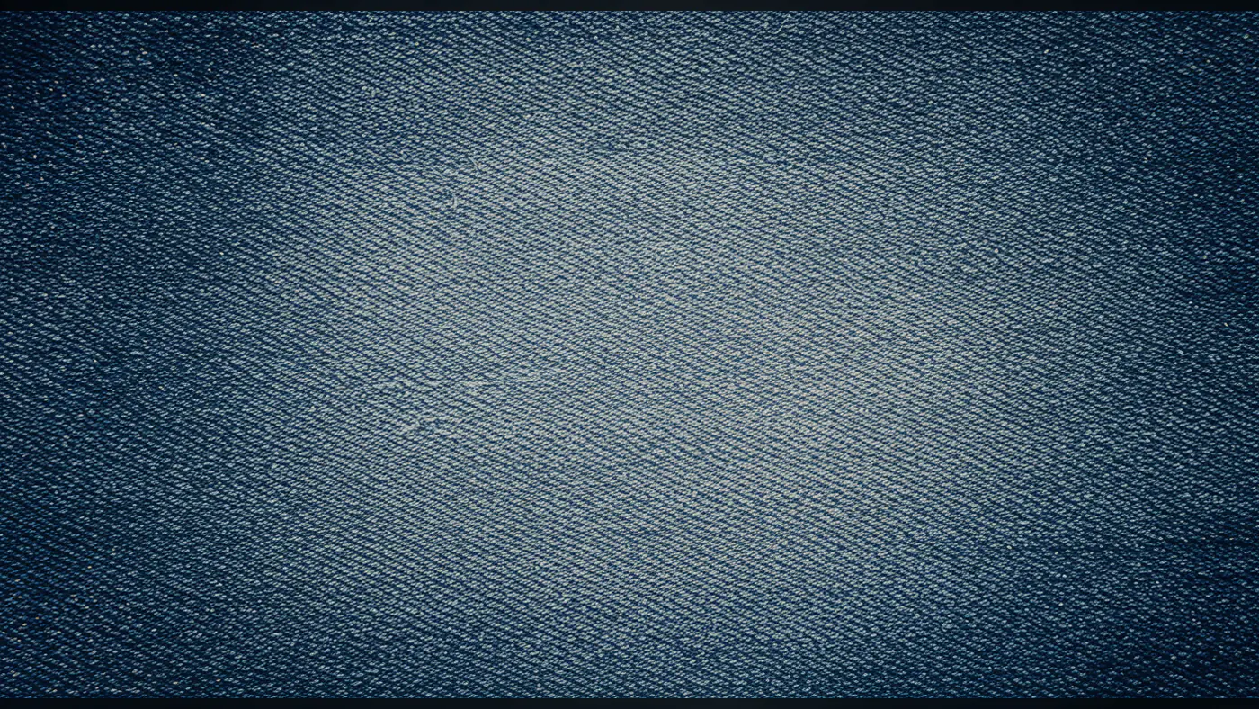 Faded Blue Denim Texture Background