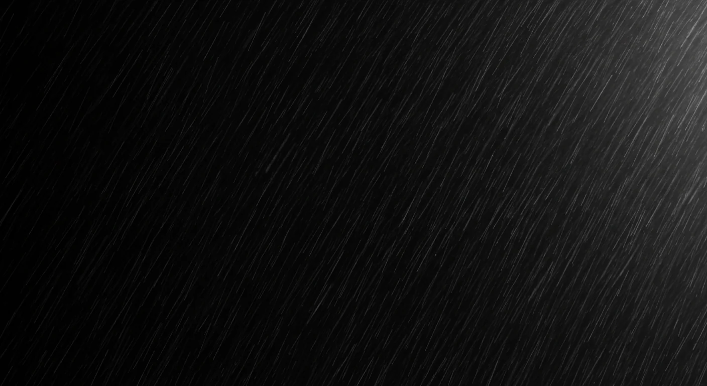 Cinematic Rainfall Texture Overlay with Smooth Gradient