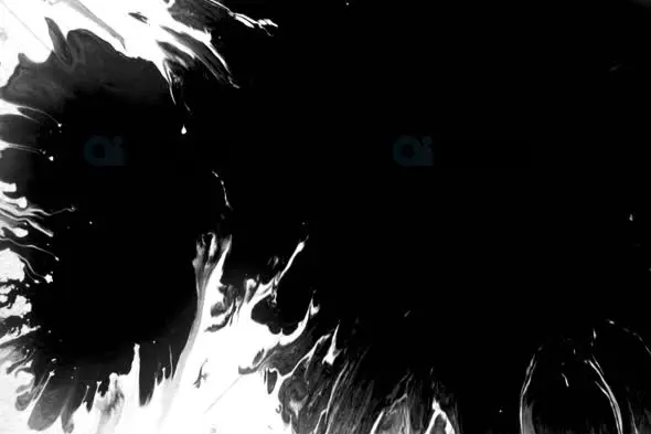 Abstract Ink Splash Animation