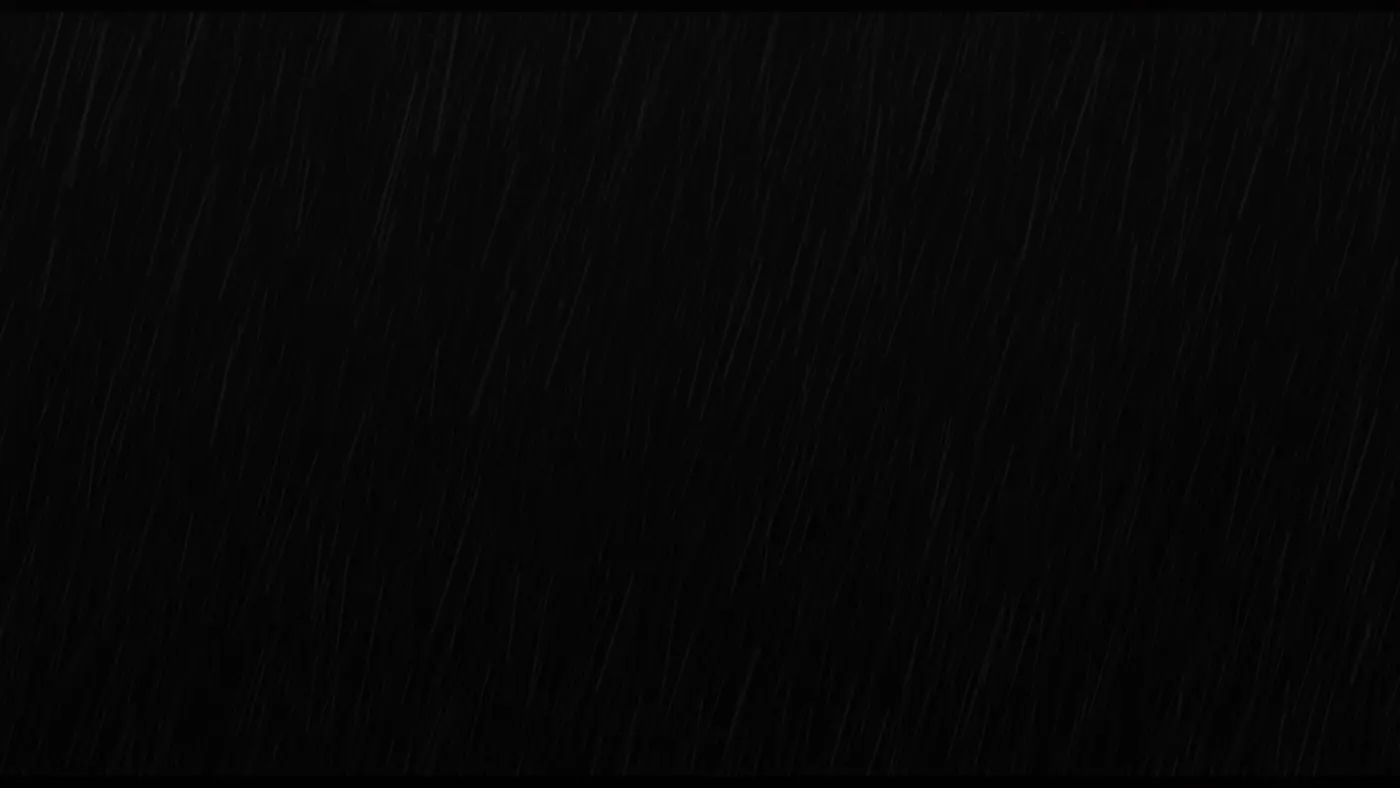 Diagonal Rainfall Texture on Black Background