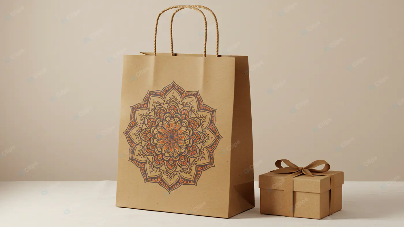 Mandala Eco-Gift Packaging