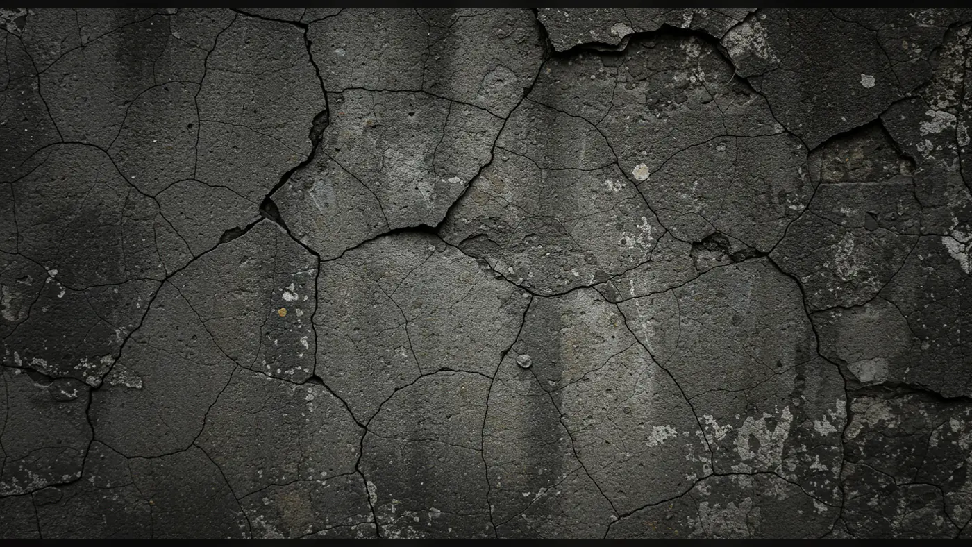 Vintage Cracked Cement Wall Texture