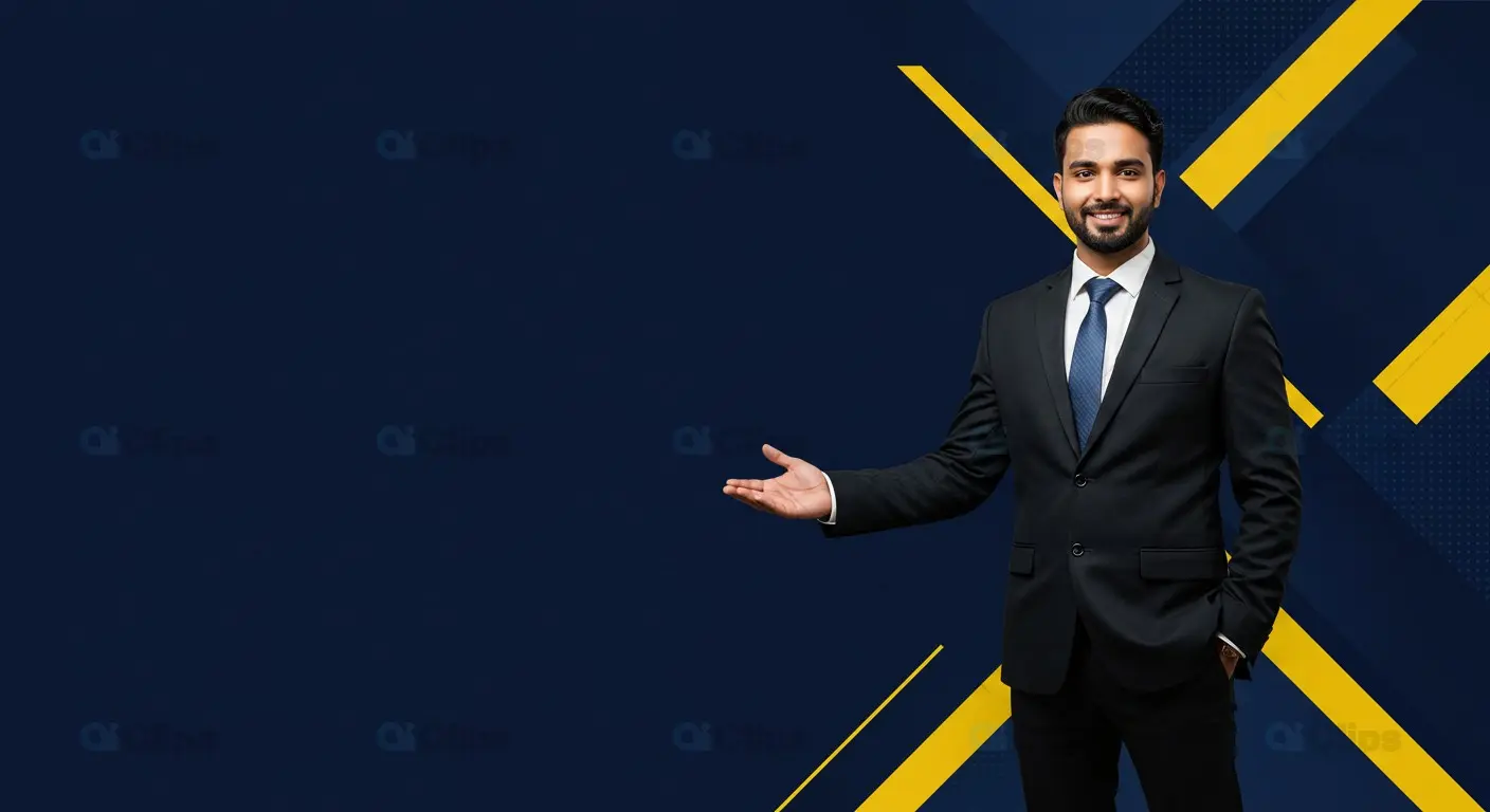 Confident Businessman with Professional Attire