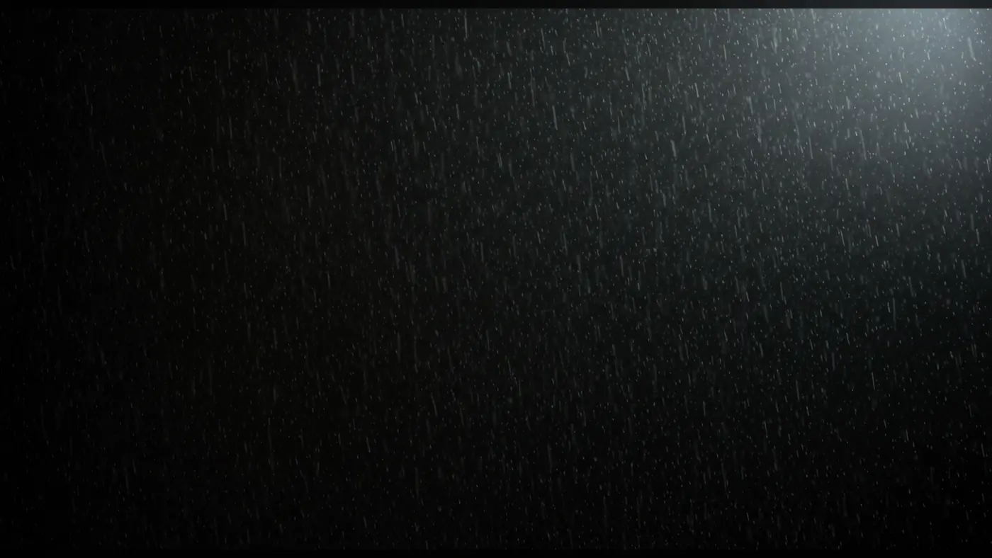 Soft Drizzle Rain Texture with Subtle Light Illumination