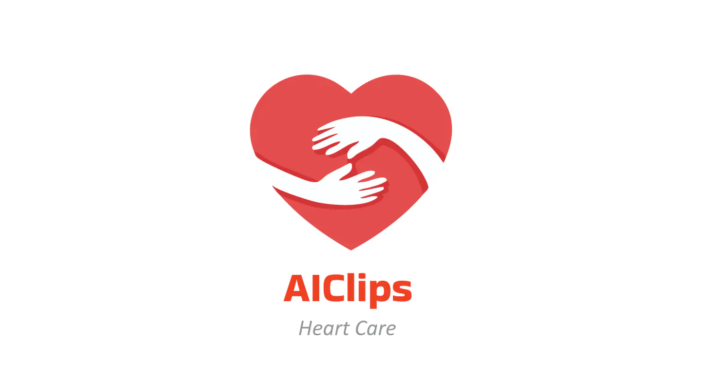 Heart Embrace Logo Design for Health, Wellness, and Medical Care Services
