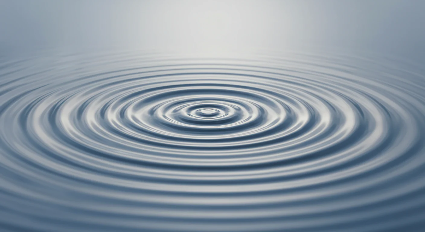 Calm Water Ripple Texture with Minimalist background