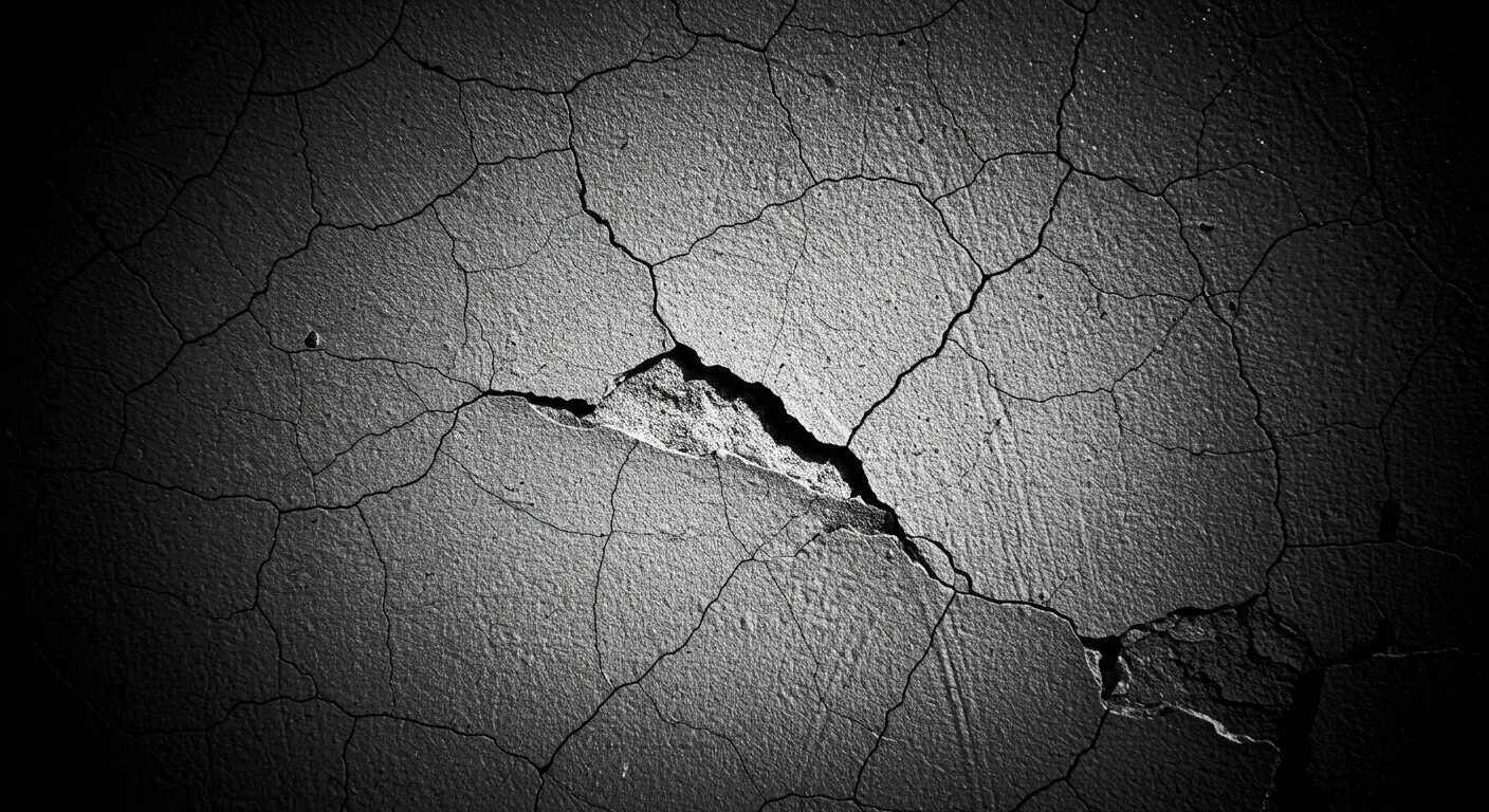 Dark Cracked Surface Texture