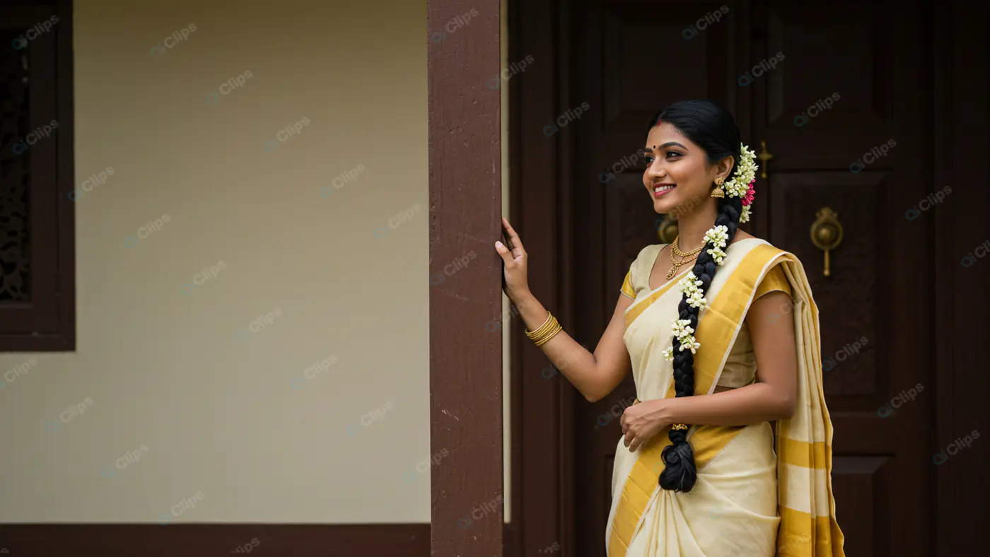 Elegant Kerala Saree Fashion