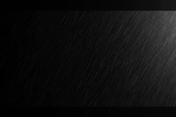 Cinematic Rainfall Texture Overlay with Smooth Gradient