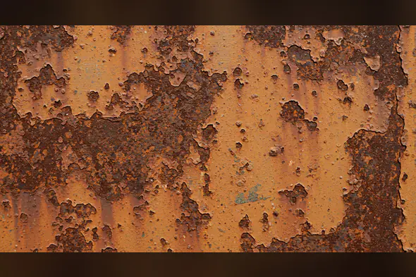 Peeling Rust Texture Background