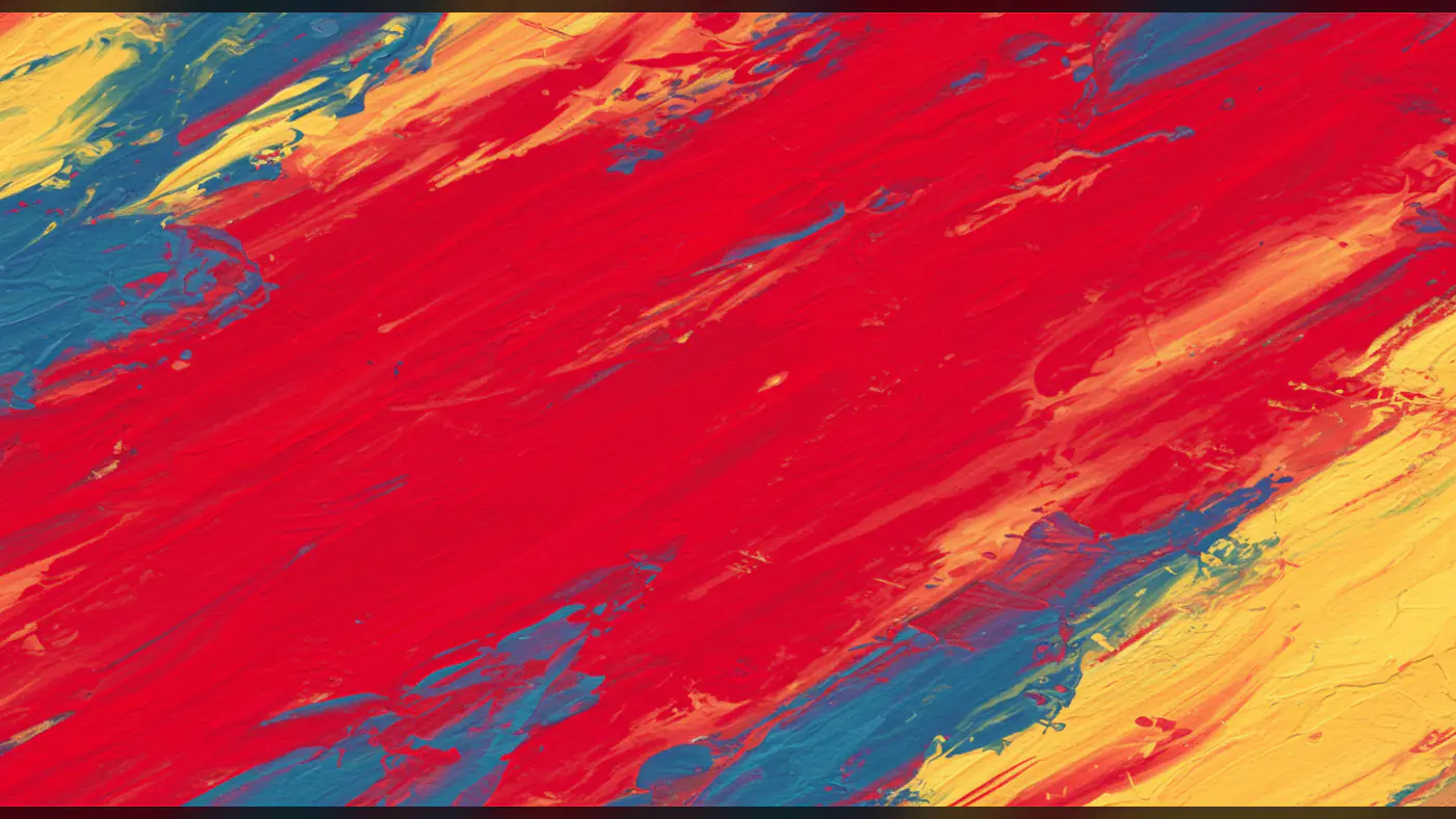 Colorful Abstract Paint Stroke Background